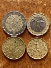 2-1-50-20 Cents. di Euro Italy