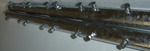 Palo telescopico zincato - palo,
