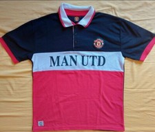 Polo Uomo Manchester United Official Merchandise Vintage Come Nuova/Like New