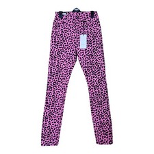 Jeans skinny Gucci rosa/nero