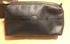 Gianni Versace Vintage Beauty Case Leather In Box