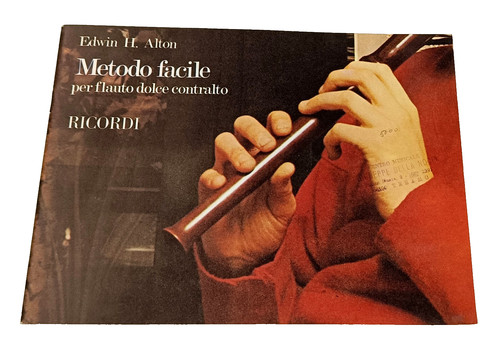 Metodo facile per flauto dolce - metodo,
