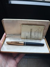 Penna stilografica Parker 61 Black vintage full set