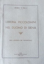 10 affreschi del  Pinturicchio  - libreria Piccolomini duomo di  Siena del 1940