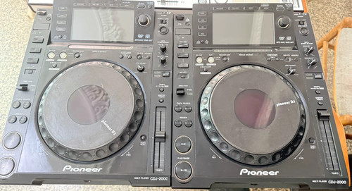 Pair pioneer cdj 2000 - pioneer, cdj-2000