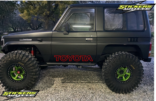 Kit adesivi toyota - 2,