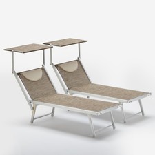 Lettini spiaggia mare - 2,