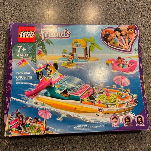 Lego friends party - friends:, boat