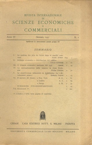Rivista internazionale - internazionale, di
