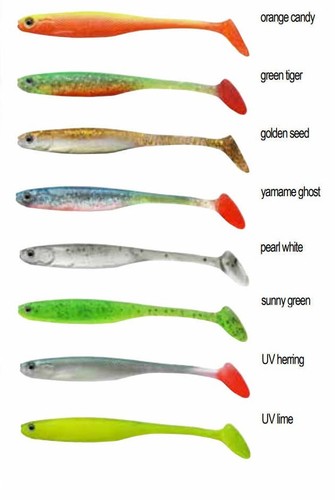 Daiwa crazy fin shad - fin, esca