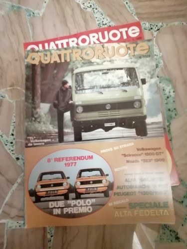 Quattroruote rivista anno - rivista, 1977