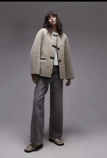 Giacca Mango Finto Shearling M Applique