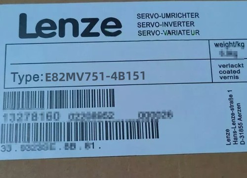 E82mv751 4b151 nuovo lenze - nuovo,