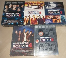 DISTRETTO DI POLIZIA DVD SERIE TV STAGIONI DA 1 A 5  ULTIME 3 NUOVE E SIGILLATE 