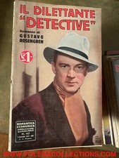 ROMANTICA ECONOMICA SONZOGNO N°47 1935 IL DILETTANTE DETECTIVE G.ROSENGREN