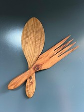 Set insalatiera in legno di