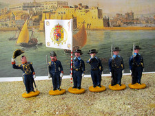 SOLDATINI DI PIOMBO REGNO DUE SICILIE MARINAI - ARMATA DI MARE 1860  TOYSOLDIERS