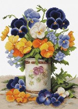 Kit punto croce "Bouquet di