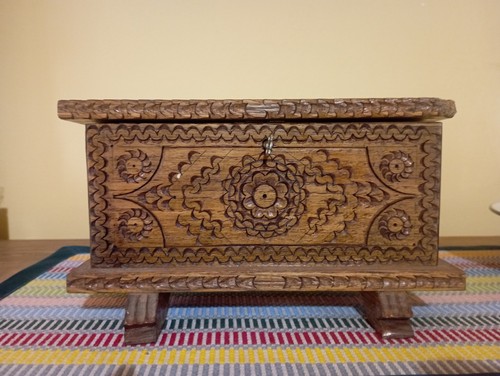 Scrigno cassapanca legno - cassapanca,