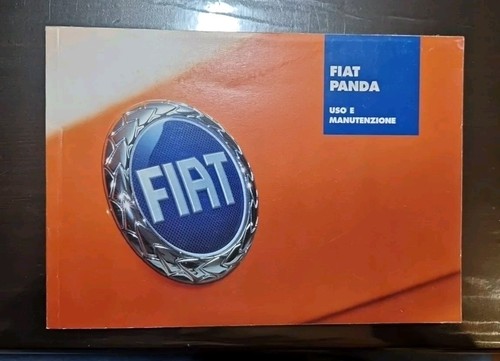 Fiat panda libretto uso - panda,