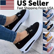 Women Block Shoes Slip On