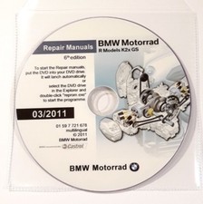 DVD MANUALE OFFICINA REPROM WORKSHOP BMW R1200GS - R1200GS-ADVENTURE-6^ed.2011