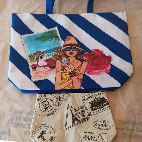 Borsa spiaggia media a - spiaggia,