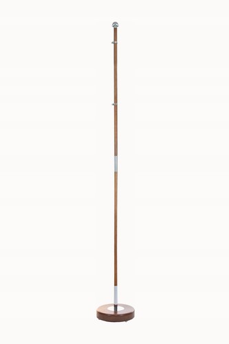 Asta bandiera legno - , argento