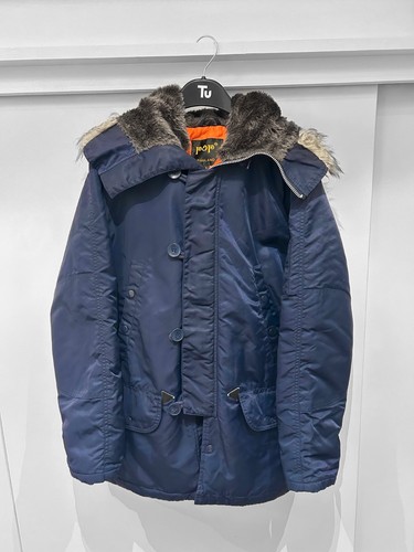 Parka pop england - england, navy