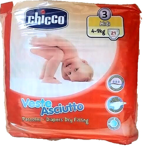 Chicco pannolini per - chicco, n3