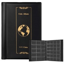 340 Tasche Raccoglitore Monete, Album Porta Monete Da Collezione, Album Monete D