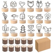 XSHAO 28 Segnaposto Legno 19