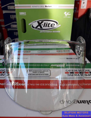 Visiera clear predisposta per - clear,