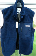 Gilet gilet in pile Penfield, blu prezzo consigliato 100% poliestere riciclato. NUOVO