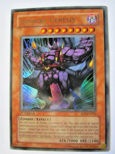 Yugioh vampire genesis - yugioh!,