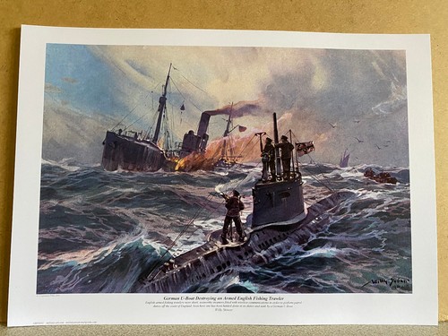 Willy stower ww1 naval art - willy,