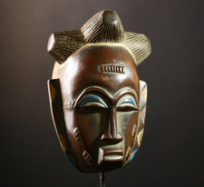 Maschera africana Guro vintage
