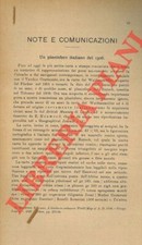 ALMAGIA' Roberto - Un planisfero italiano del 1506.