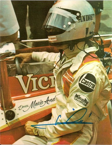 1972 mario andretti firmato - 1972,