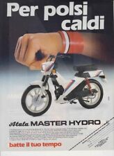 advertising Pubblicità  MOTO ATALA MASTER HYDRO 1986-CICLOMOTORI ITALIANI EPOCA