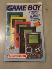 Catalogo Nintendo Game Boy GIG 1995 1996 raro!
