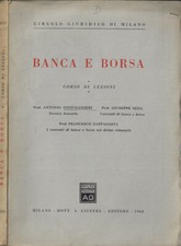 Banca e borsa. Corso di
