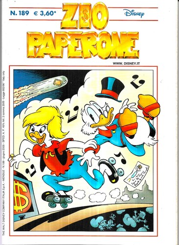 Zio paperone serie 189 - paperone, n°