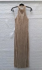 Abito Midi Zara Sparkly Mesh