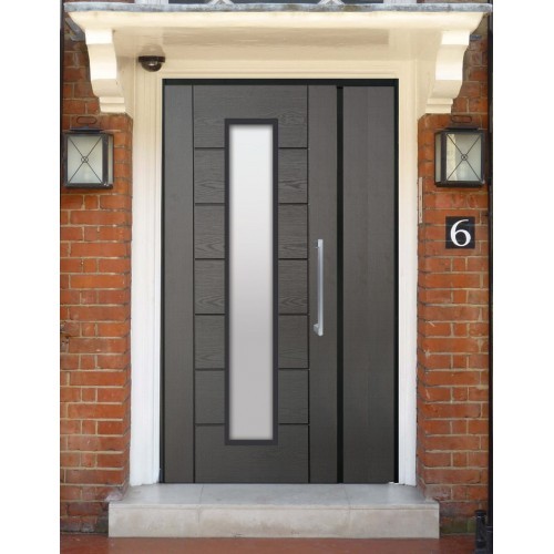 Porta blindata con vetro - blindata,