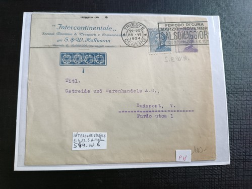 Regno perfin 1924 w - perfin,