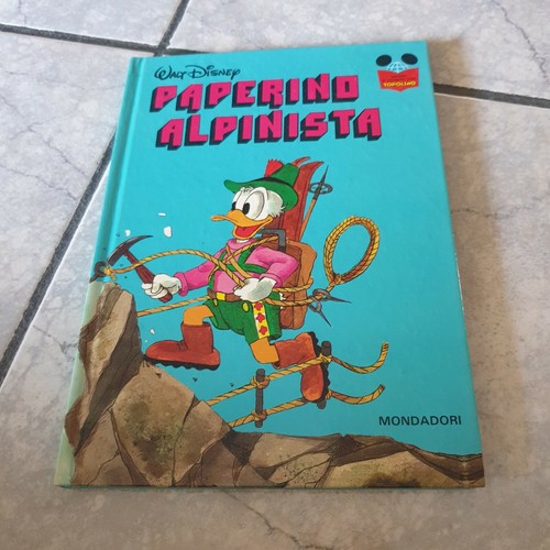 Paperino alpinista libro - alpinista,