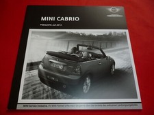 Listino prezzi MINI Cabrio R57