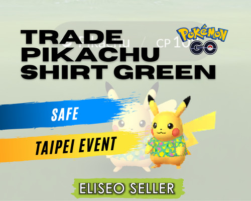 Camicia verde pikachu - verde,