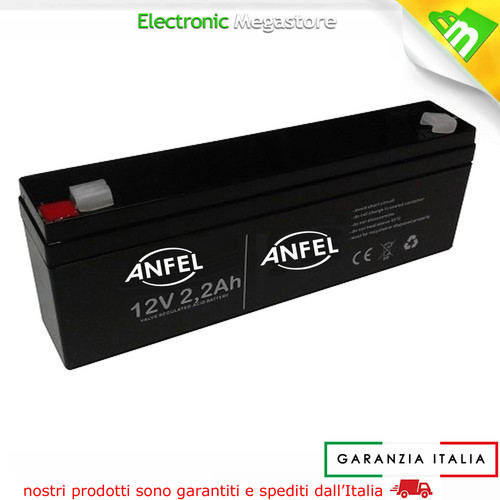 Batteria 12v 3ah - 2.3ah, piombo